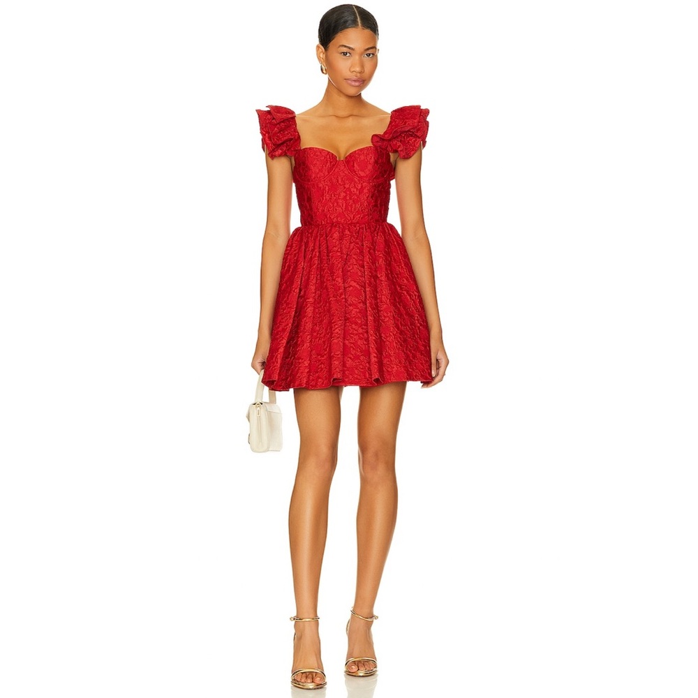 Alice + Olivia Bina Short Dress.